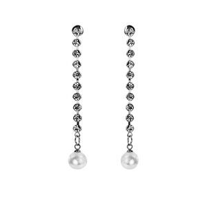 Pearl & Crystal Earrings